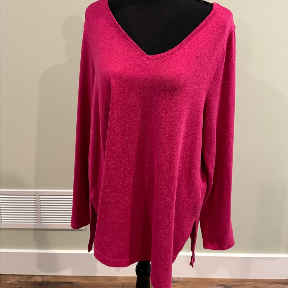 Apt 9 Pink Tunic Sweater XL